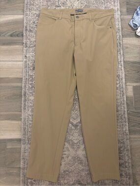 VRST Limitless Slim Fit Flat Front Stretch Chino Pants 36/30